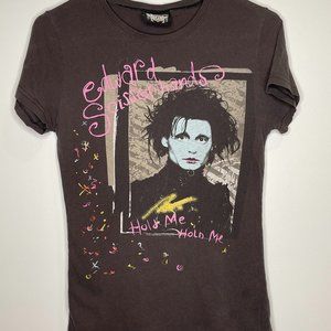 Women’s Ripple Junction brand charcoal grey Edward Scissorhands Johnny Depp